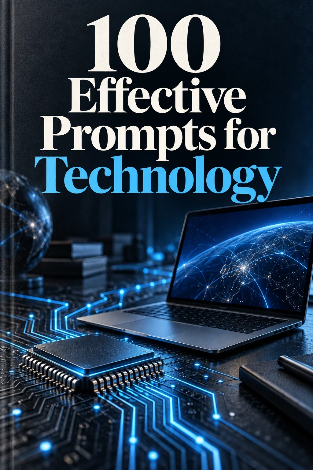 100 Effective Prompts for Technology cover