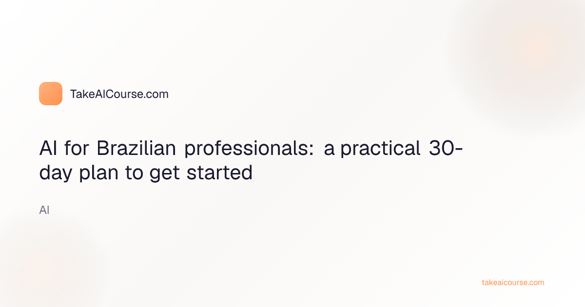 Brazilian professional using artificial intelligence on laptop in modern office