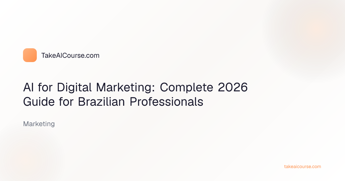 Marketing professional using AI tools for digital strategy
